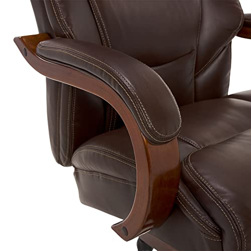 Black Bonded Leather High Back Ergonomic Office Chair J3336