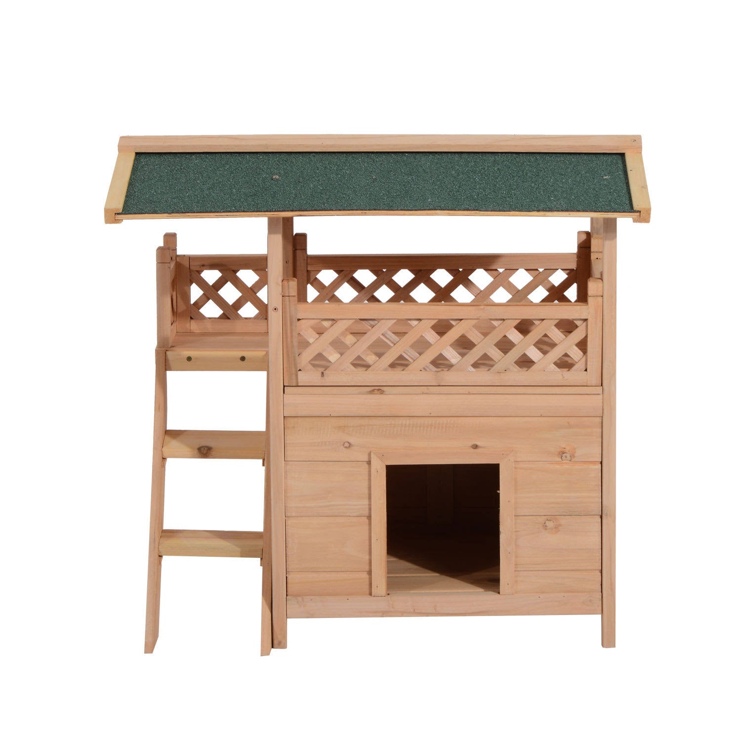 Wooden Pet House Kennel with Roof O10505