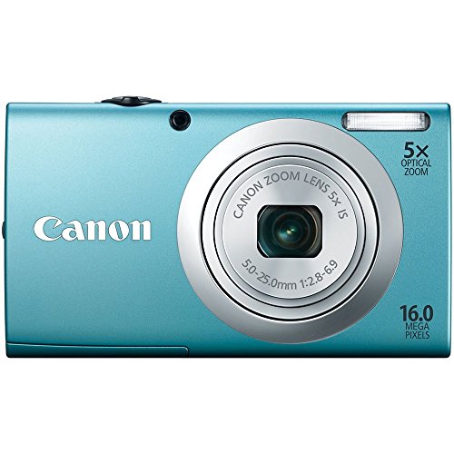 16.0 MP Digital Camera with 5x Optical Zoom and 2.7-Inch LCD (Blue) A92945