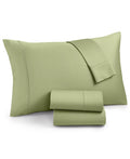 4 Piece 650 Thread Count Cotton Sateen Bed Sheet Set K854