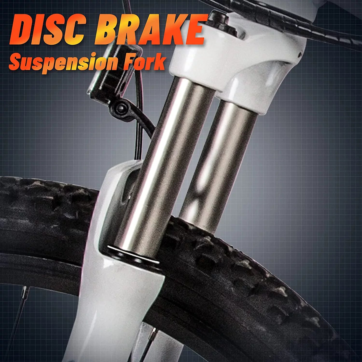 26" 500W Electric Mountain Bike with Removable Lithium Battery G401
