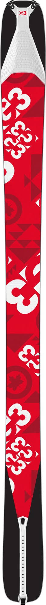 115 mm Red Climbing Skins X2403