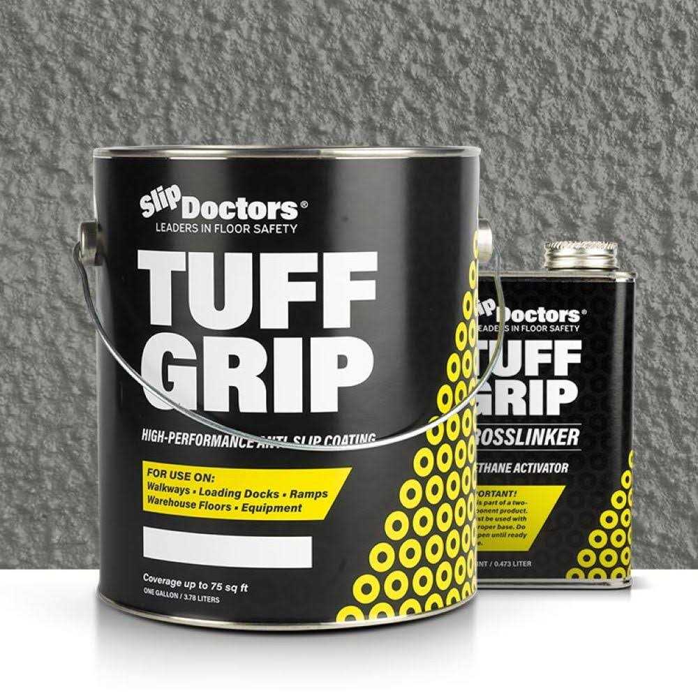 Black Gallon Anti-Slip Paint Coating A806958