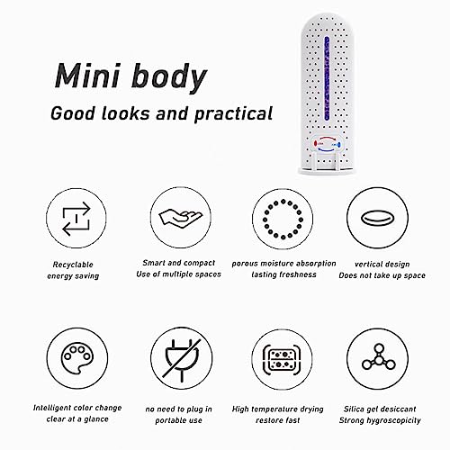 Portable Cordless Rechargeable Dehumidifier E462