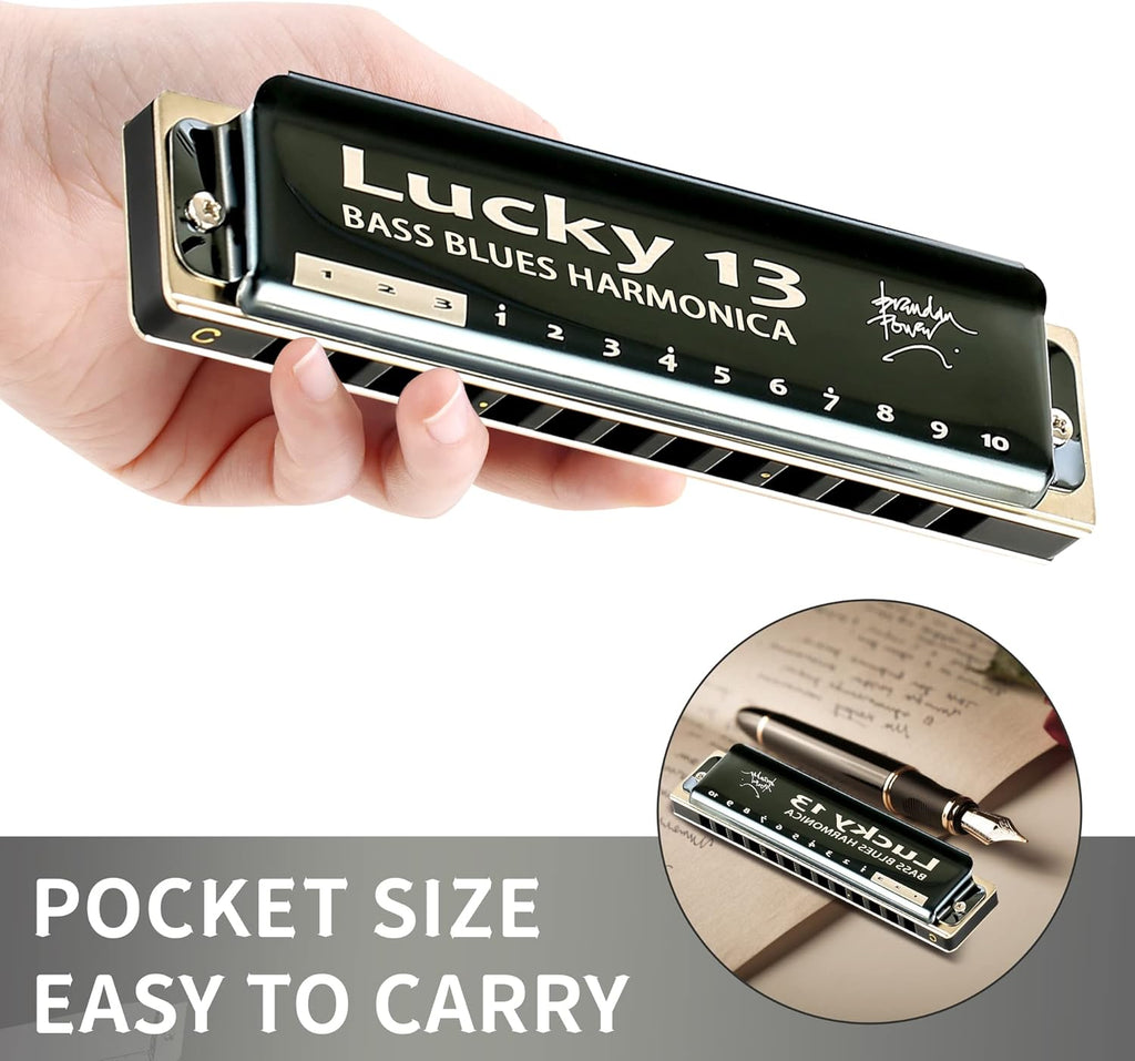 13 Holes Diatonic Harmonica C key Q794