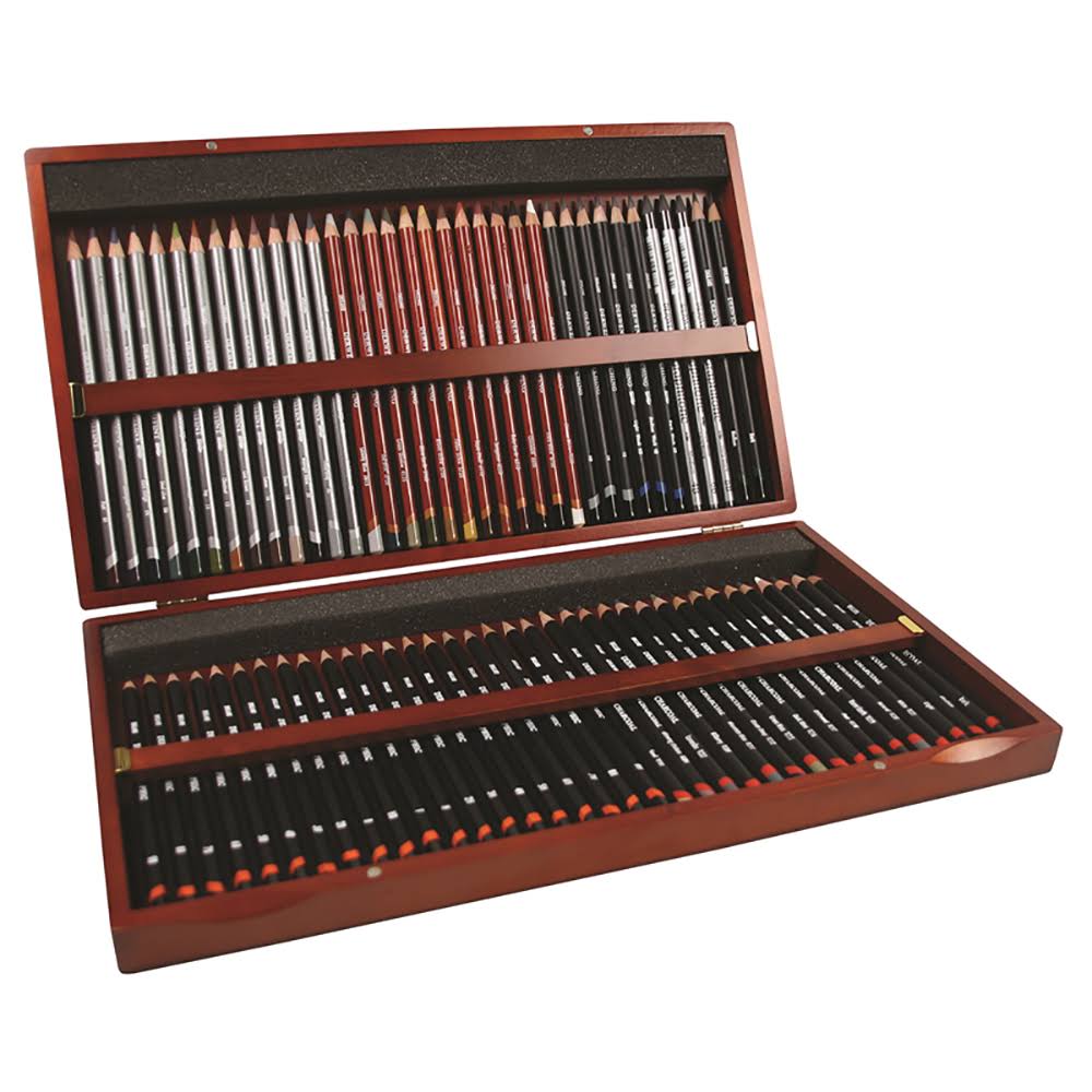 Wooden Box Set of 72 Sketching Pencil R10911