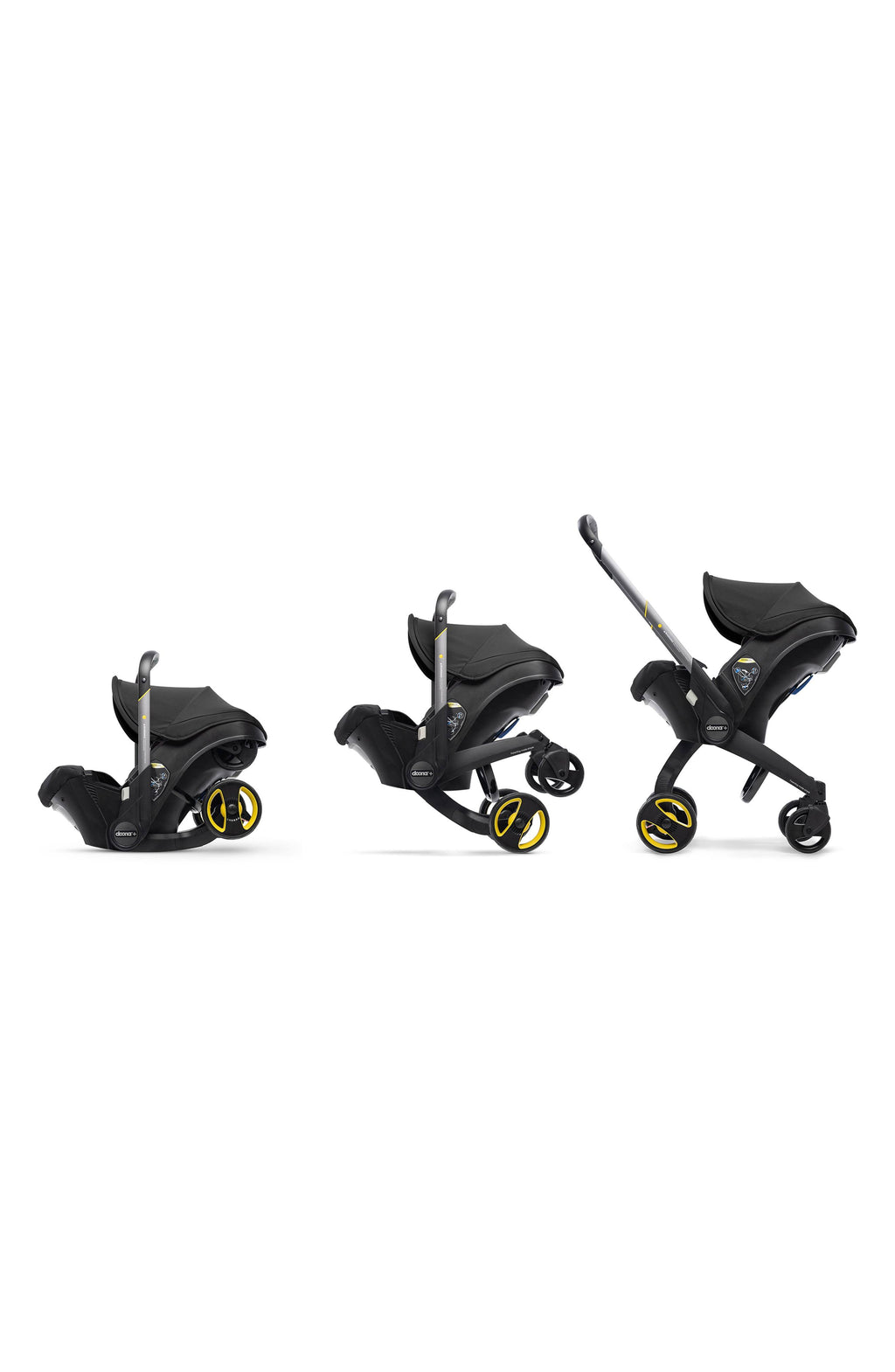 Nitro Black Infant Car Seat Stroller with Base S4936