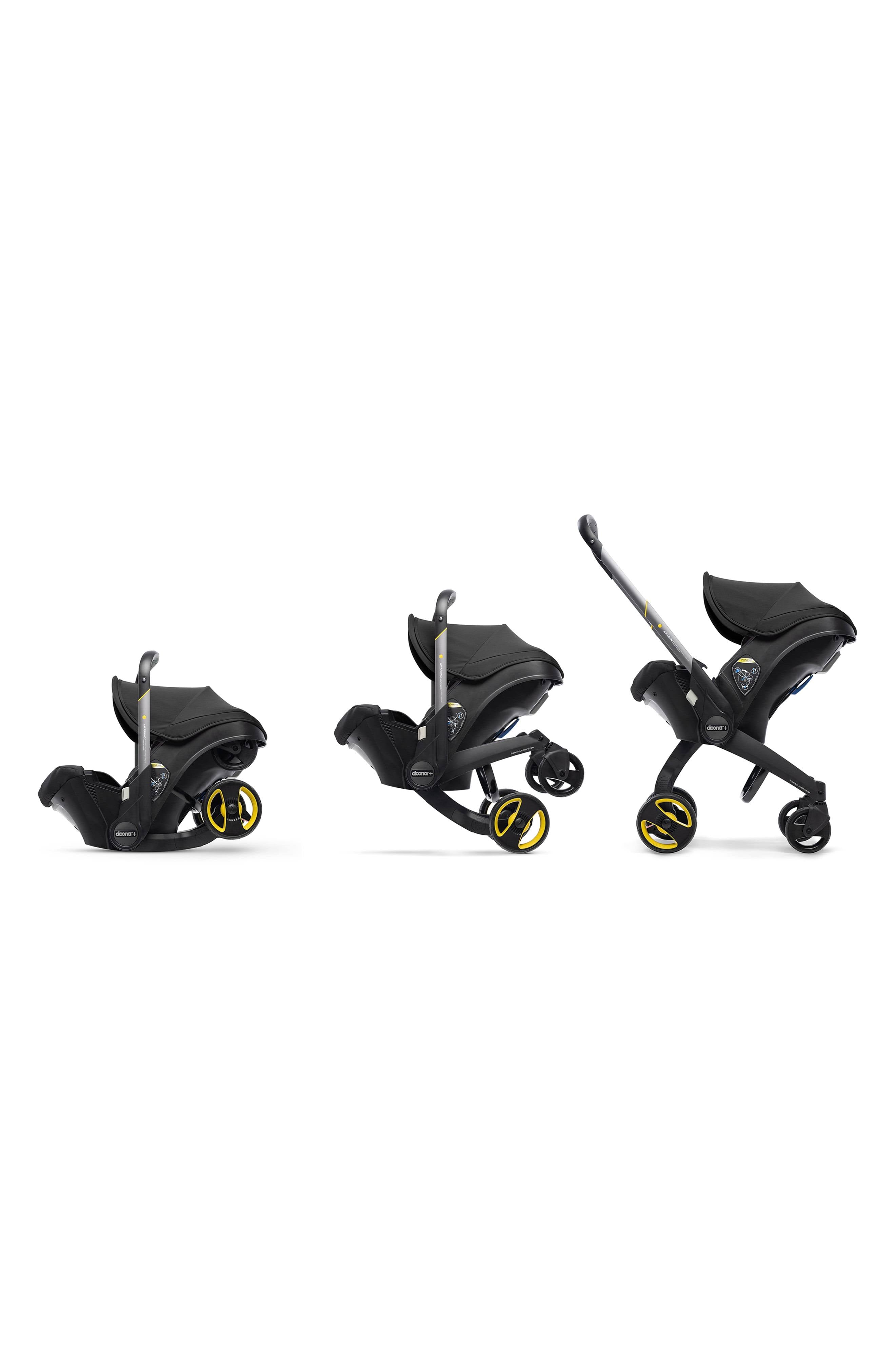 Nitro Black Infant Car Seat Stroller with Base S4936
