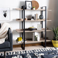 Oak Black 4 Tier Etagere X593332