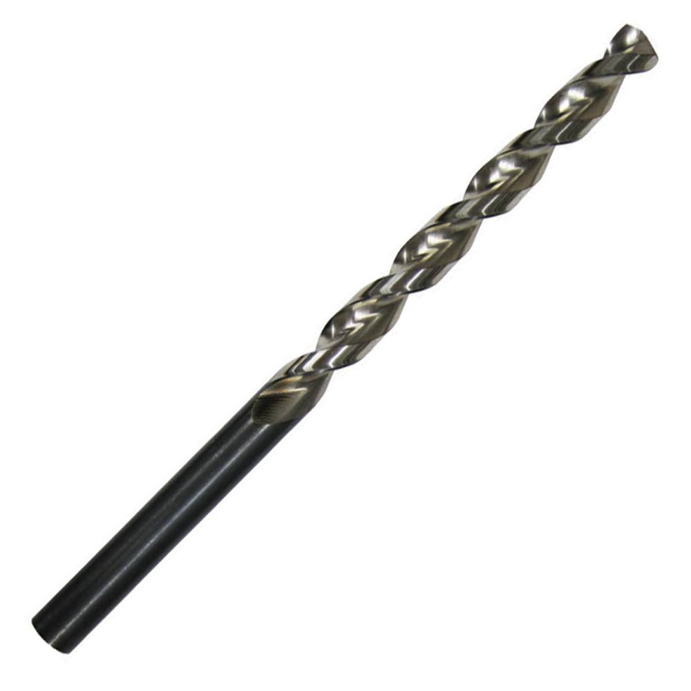 #46 High Speed Steel Taper Length Drill Bit, 2-7/32x22 Flute Length, 3-11/32x22 OAL T809263