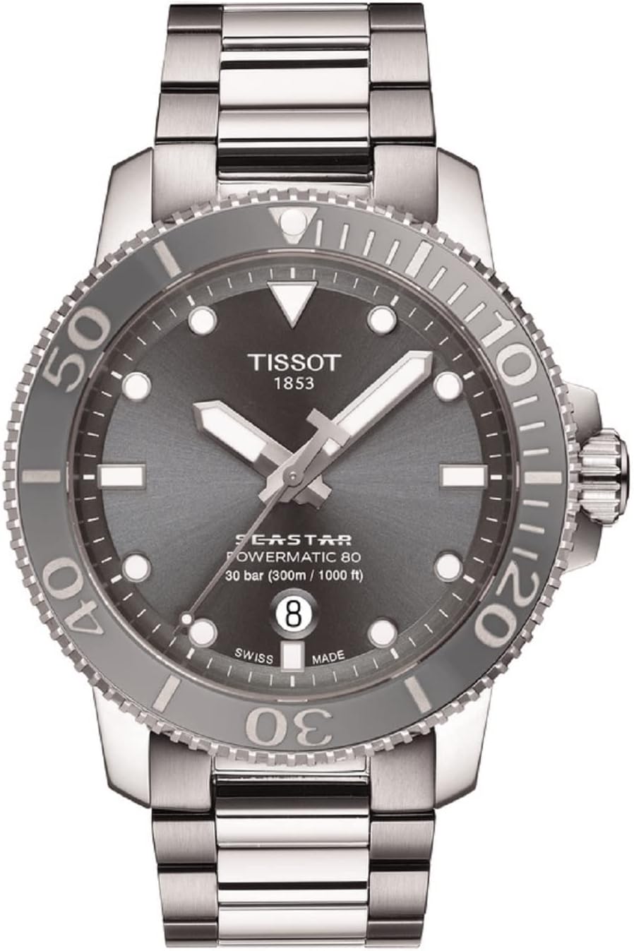 Grey Stainless Steel Automatic Watch C285