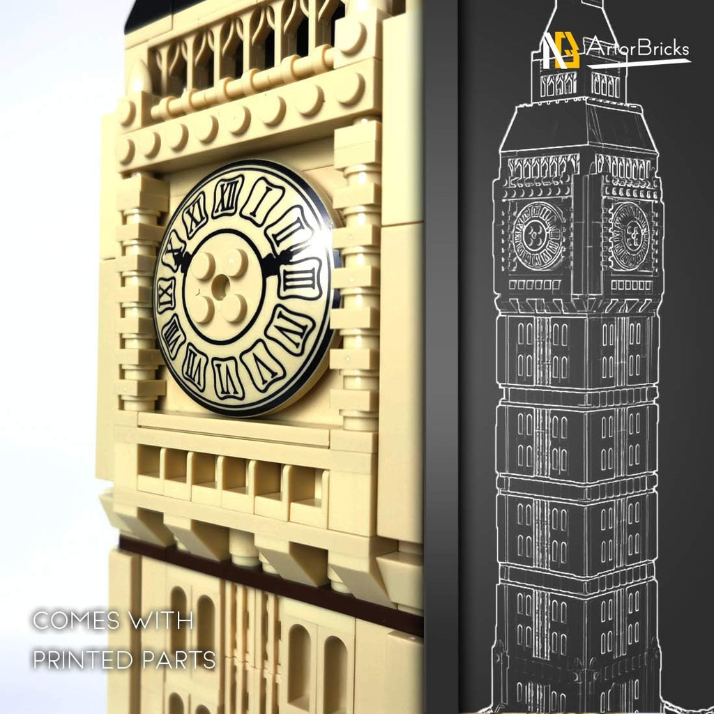 Architectural Big Ben Building Set (1666 pieces) M522