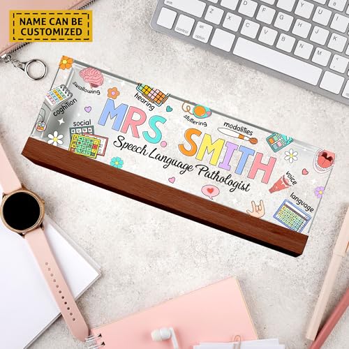 Acrylic Desk Name Plate N54013