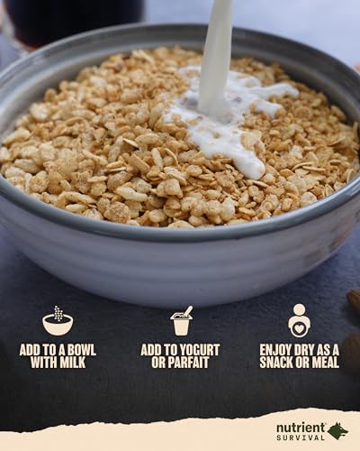 Maple Almond Grain Crunch Freeze Dried Cereal (12 Servings) Z875149