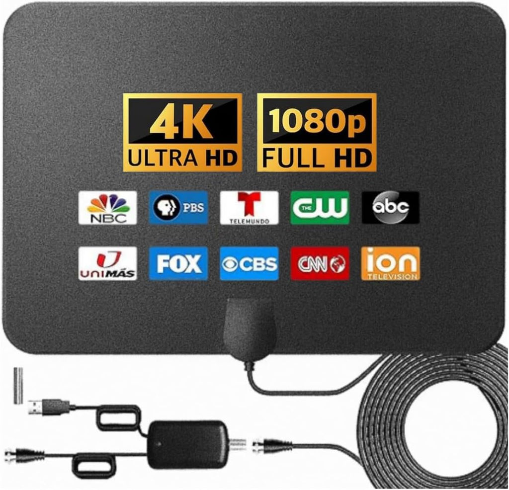 TV Antenna Indoor, 950 Miles Long Range Digital TV Antenna with Signal Amplifier Z303875