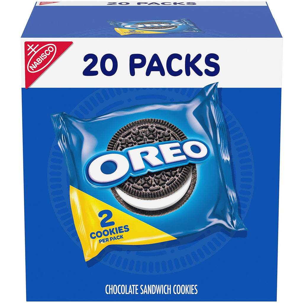 20 Snack Packs Chocolate Sandwich Cookies G88536
