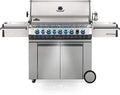 Stainless Steel Propane Gas Grill with Side and Rear Burners K69917