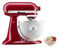 White 2 Quart Ice Cream Maker Attachment for Stand Mixer J1640