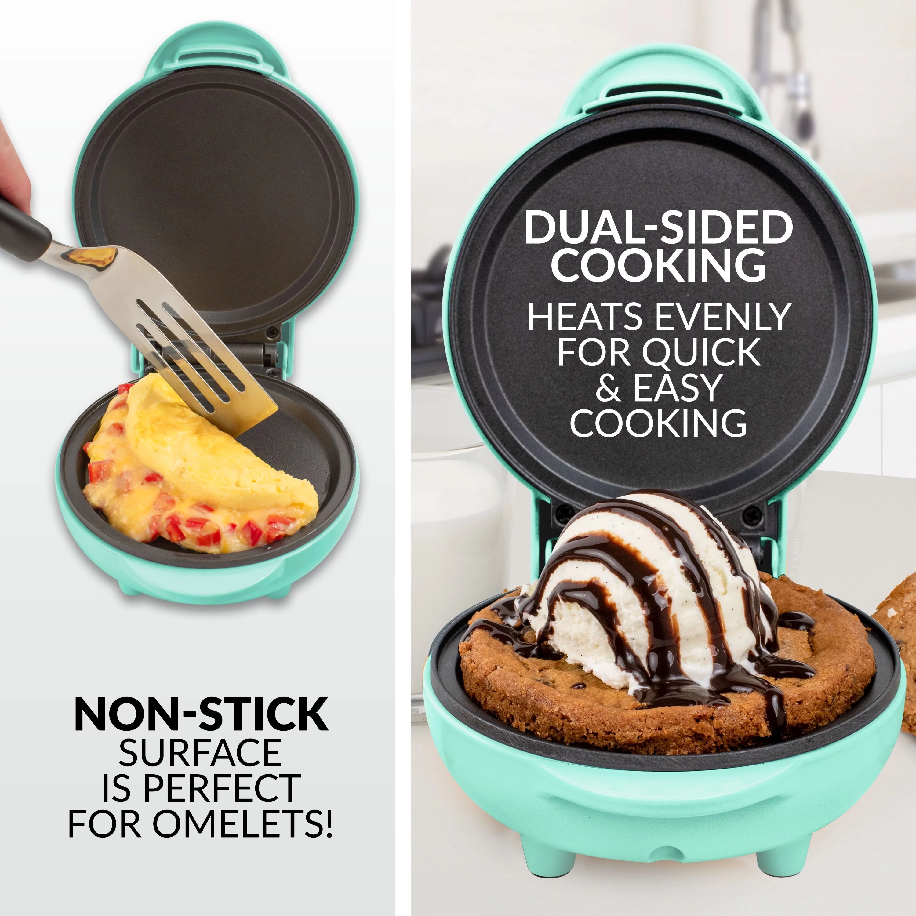 Teal Electric Griddle S670569