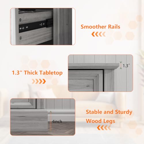 7 Drawers Wood Dresser Chest of Drawers T920062