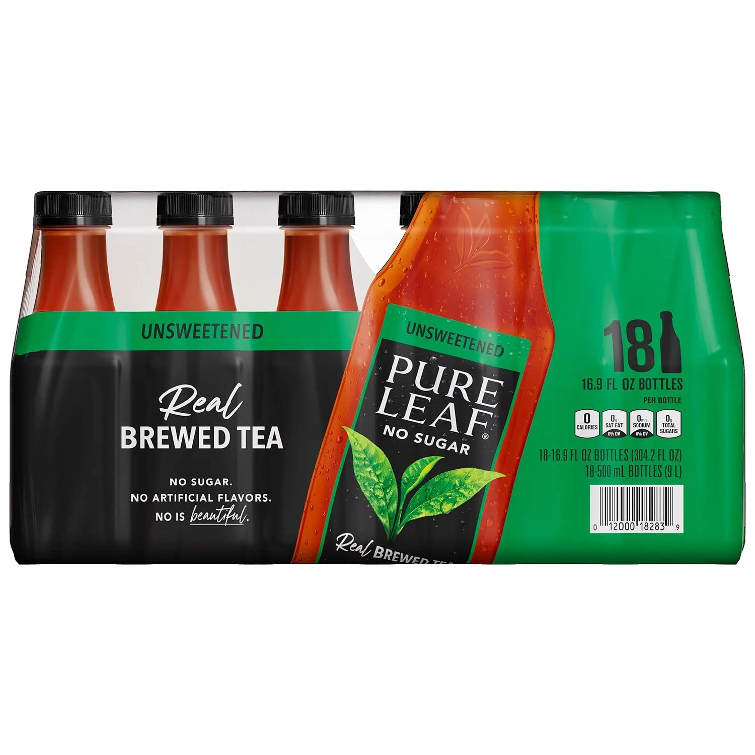 Unsweetened Iced Black Tea, 18 pk./16.9 oz. O59810