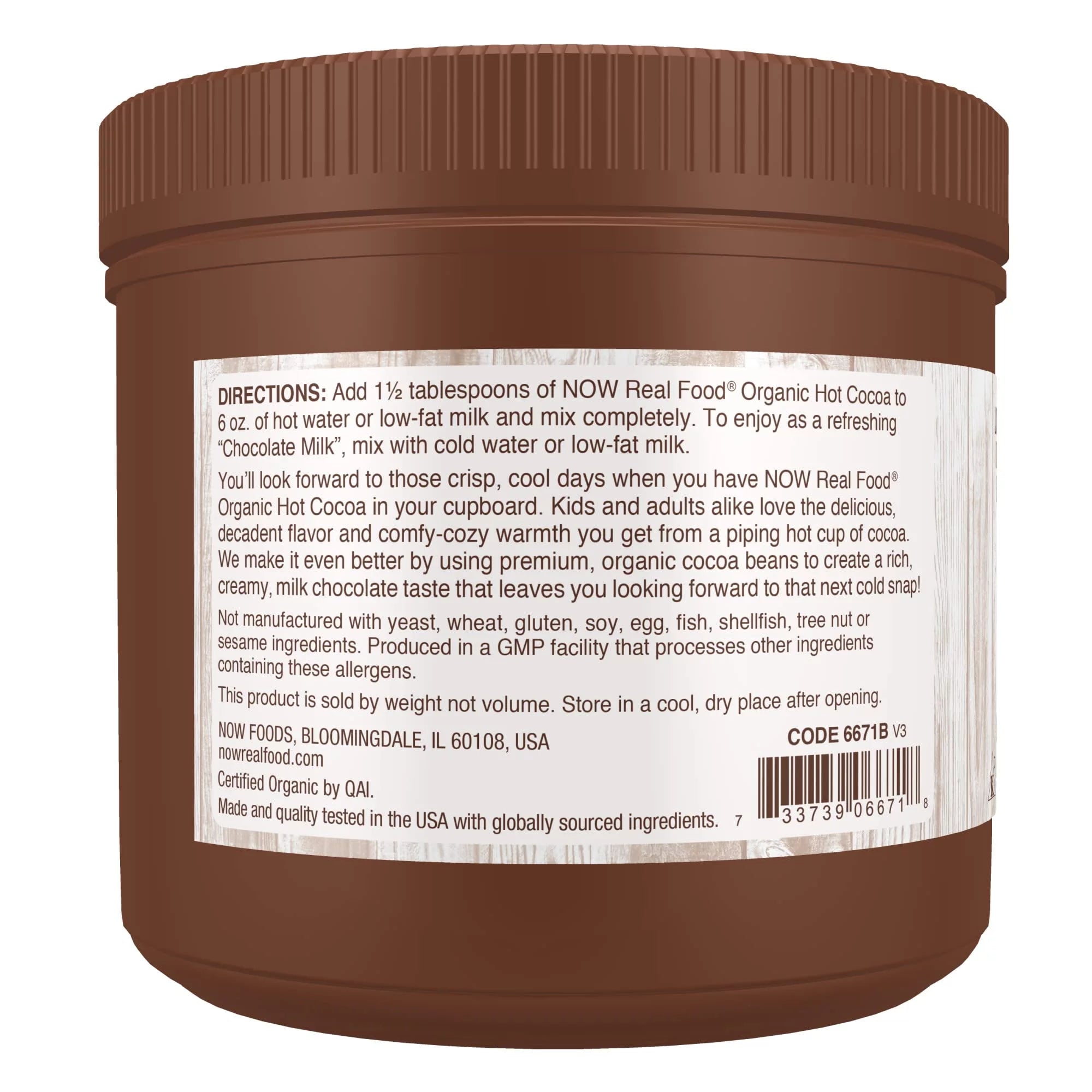 Organic Hot Cocoa, 14-Ounce Y967