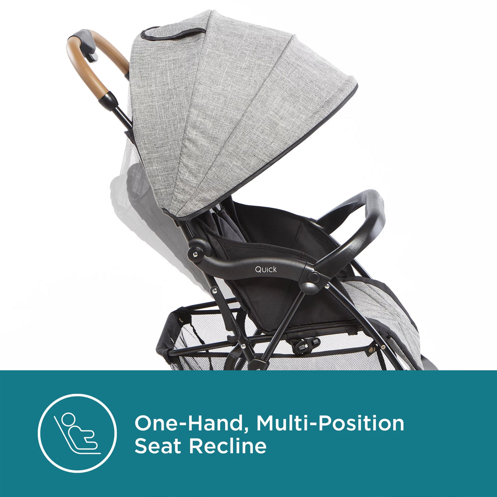 Lightweight Compact Travel Stroller Gray I587