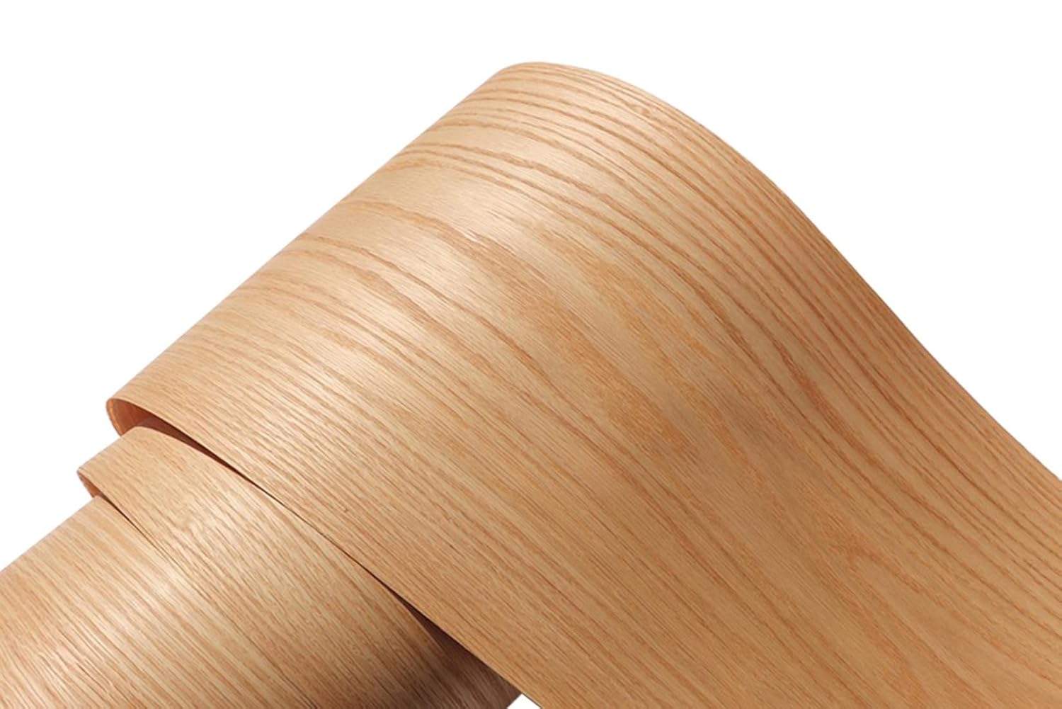 Red Oak Thin Wood Veneer Sheets, 7.8 Inch Wide x 98 Inch Long P556880