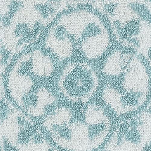 Bath Towel 4 Piece Set 100% Cotton Frosty Green G91050