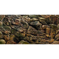 Rock Wall Aquarium Background Poster PVC Fish Tank Decor Landscape I907645