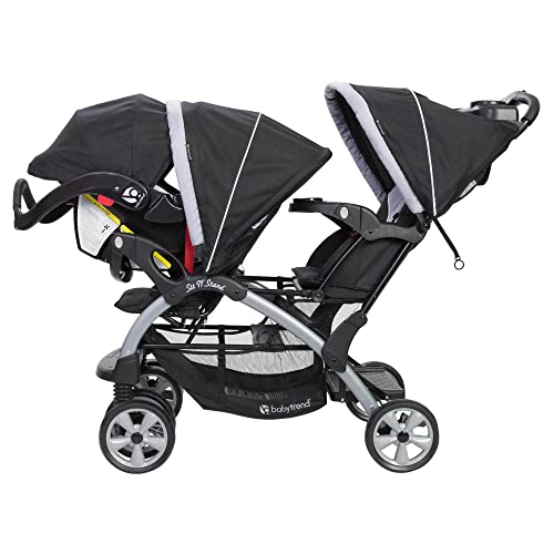 Stormy Double Stroller and Infant Car Seat Travel System, 2 Pc Set F957