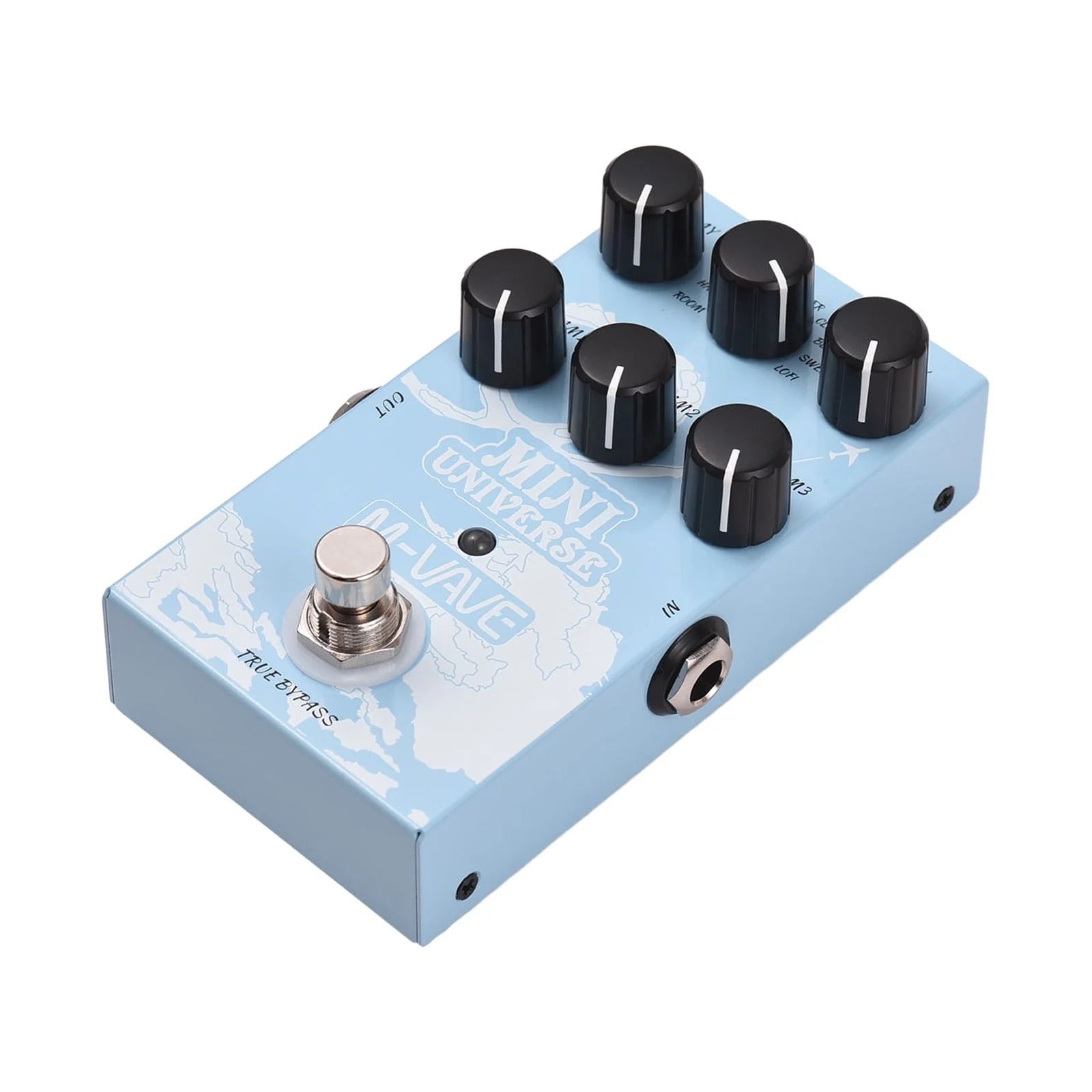 MINI UNIVERSE 9 Mode Reverb Guitar Effect Pedal V4814