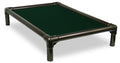 Orthopedic Elevated Dog Bed with Walnut PVC Frame and Ballistic Nylon Fabric A4778