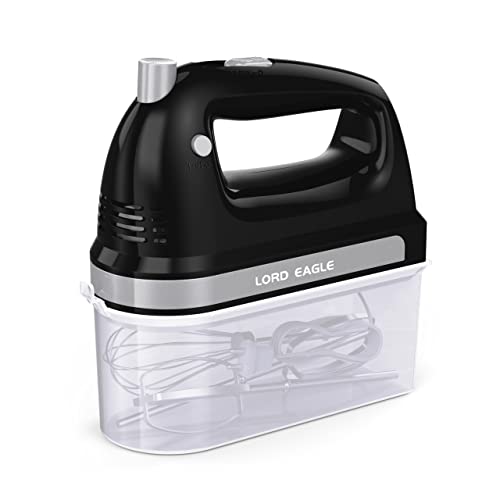 White 300W Electric Hand Mixer with Storage Case N875