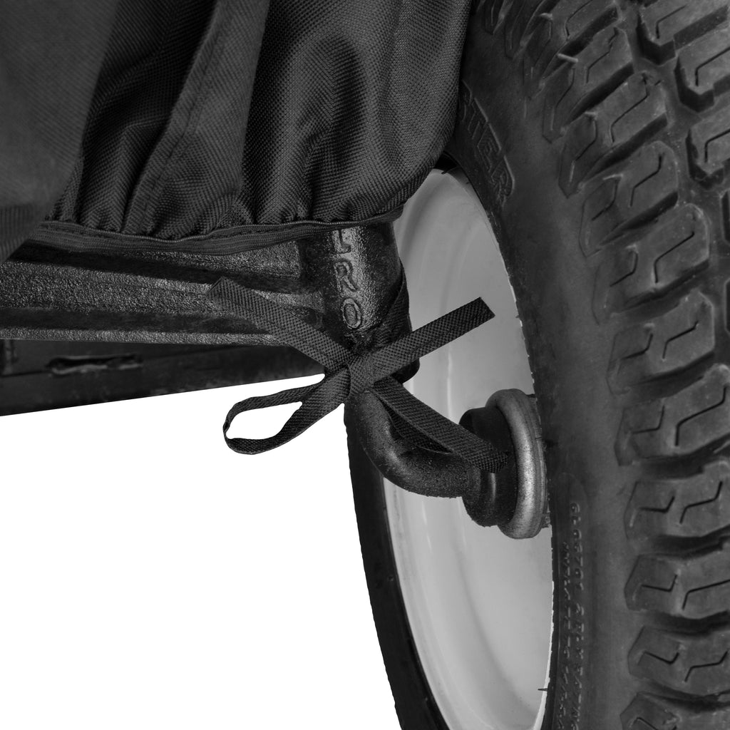 Black Zero-Turn Lawnmower Cover, 82"L x 50"W x 47"H D135857