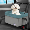 Pet Car Seat for Small Dogs & Cats 20lbs, Dog Booster Seat with Clip-On Adjustable Leash Z702893