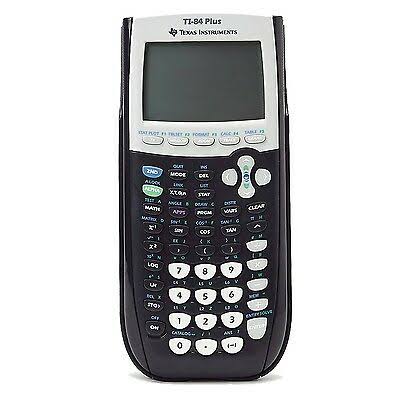Black Graphing Calculator D9384