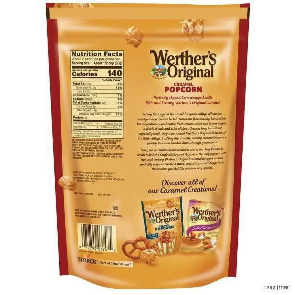 Caramel Popcorn 5.29 Oz Bag (Pack Of 3) S2244