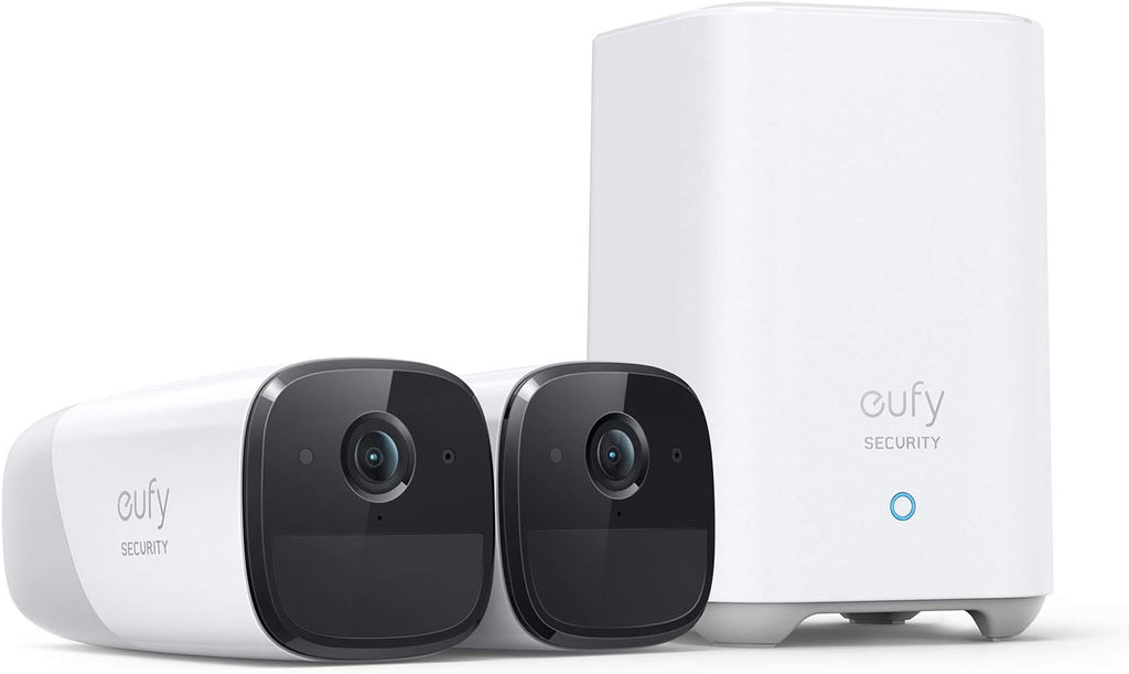 2K Resolution Wireless Home Security Camera System, 2-Cam Kit P3368