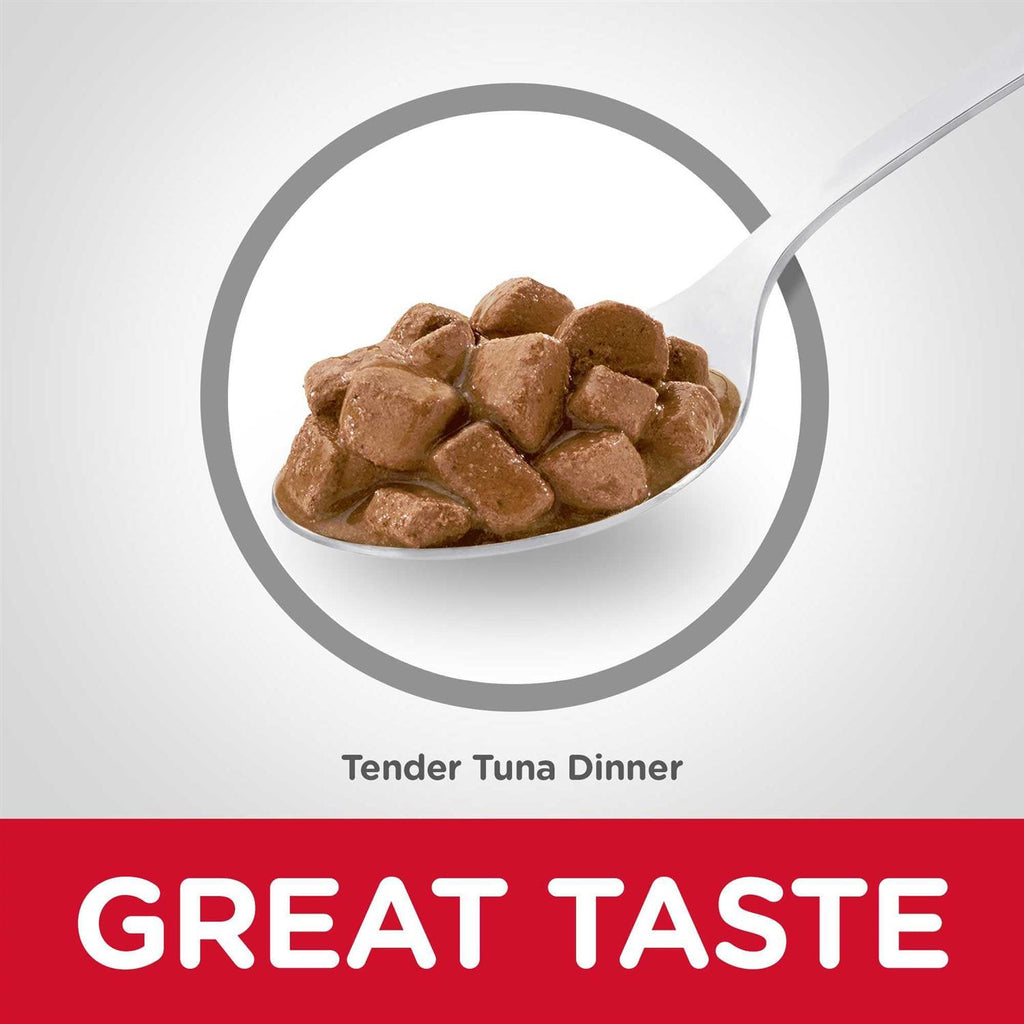 Adult 7+ Tender Tuna Dinner Cat Food T7346