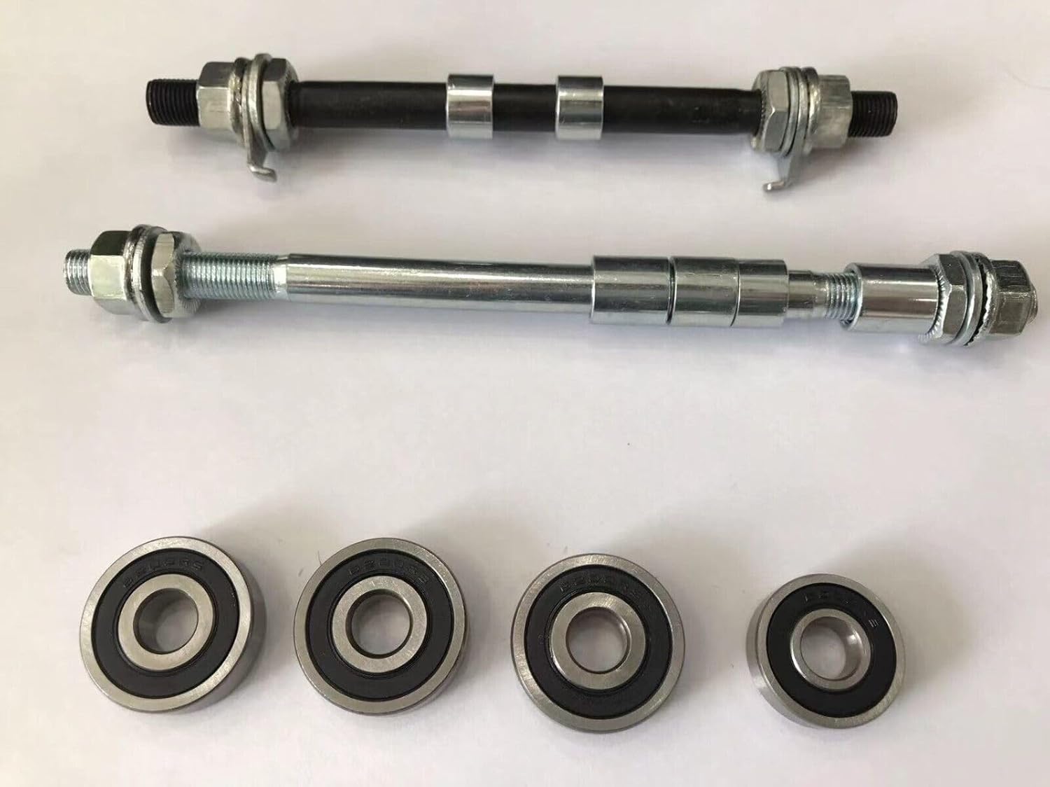 Axles and Bearings Set for Mag Wheels Motorized Bike V41827