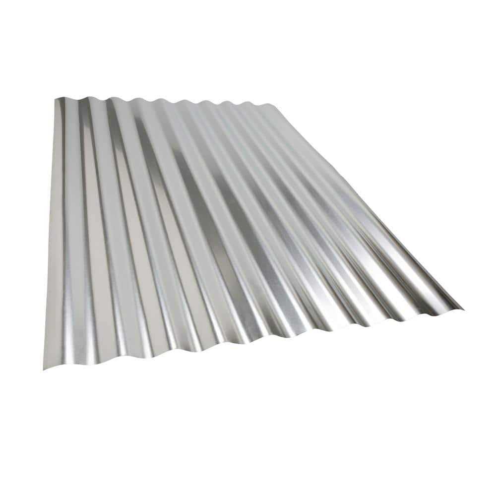 3 ft. Galvanized Steel Corrugated Project Panel V39340