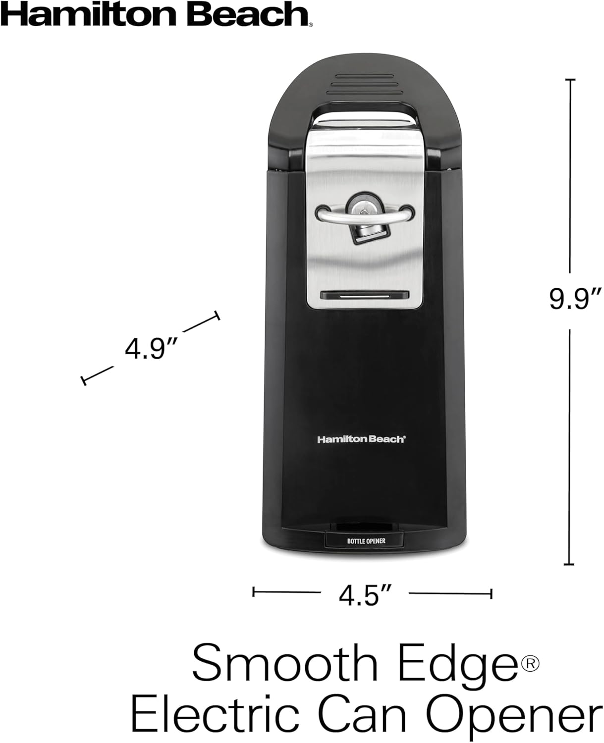 Black Electric Can Opener Z238