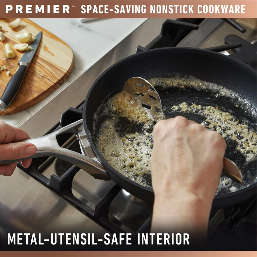 8 Quart Hard Anodized Nonstick Multi-Pot Cookware with Tempered Glass Lid S43405