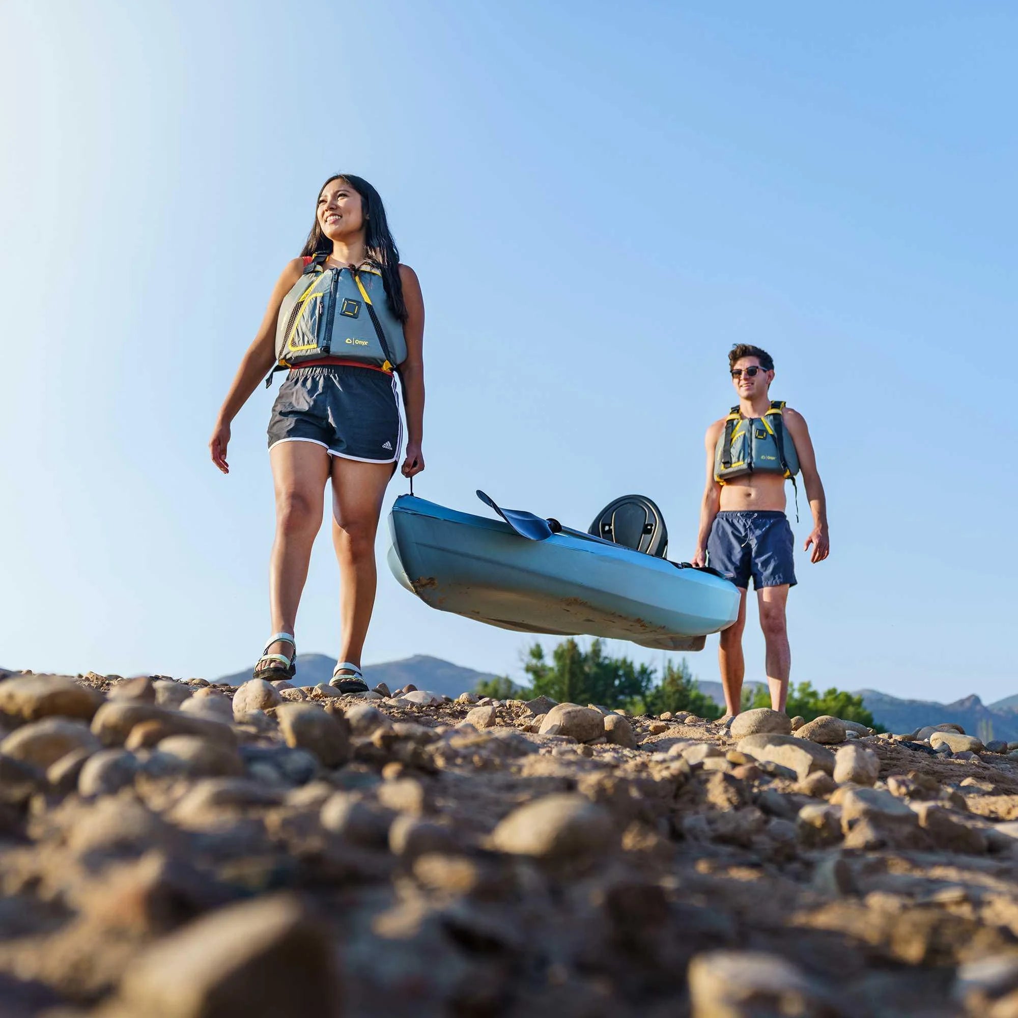 Sit-On-Top Kayak with Paddle C4393