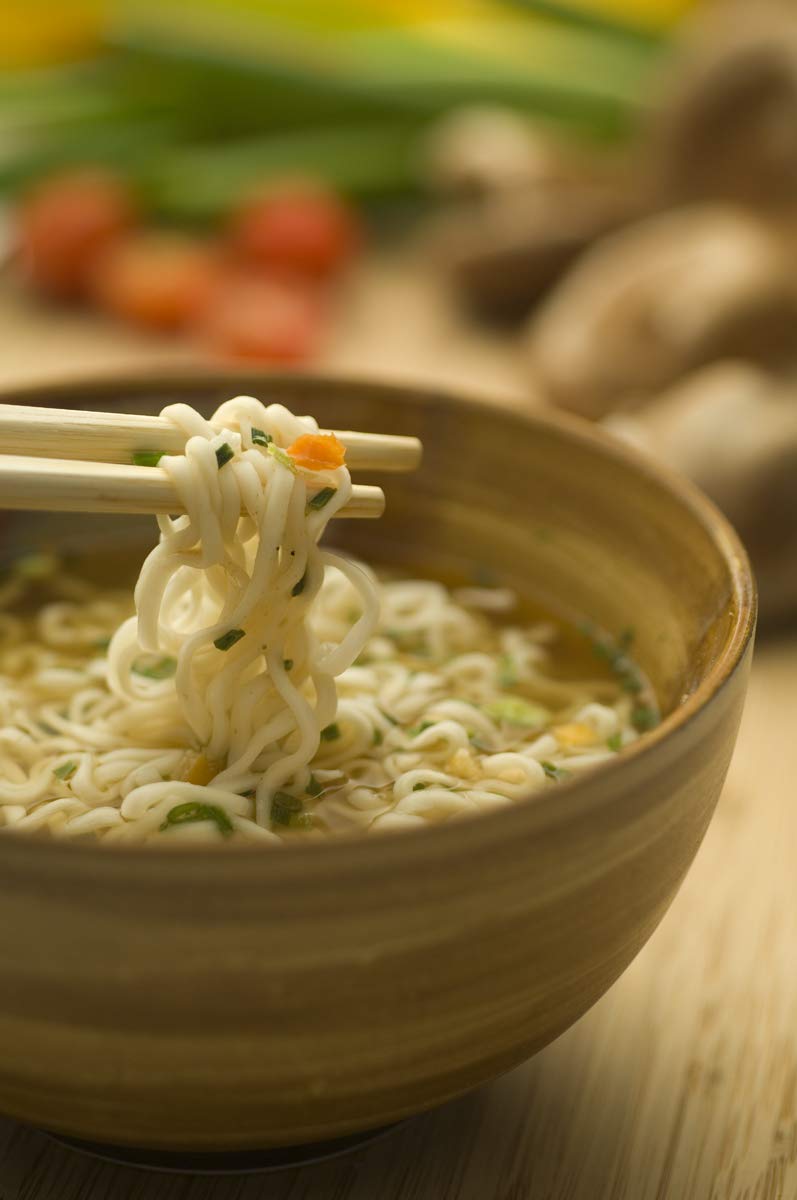 Tofu Miso Ramen Soup, Reduced Sodium, Organic Noodles, No MSG, No Preservatives, Vegan, 2.1 oz (12 Pack) V12031