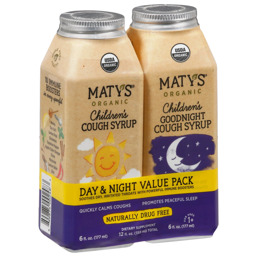 Organic Cough Syrup Value Pack, 2-6fl oz Bottles R8713