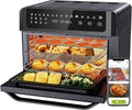 Large Digital LED Screen Convection Air Fryer Toaster Oven Combo with Rotisserie and Dehydrator T274