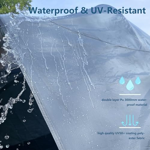 6 Person SUV Tent, Double Layer Waterproof, includes Rainfly and Storage Bag K408