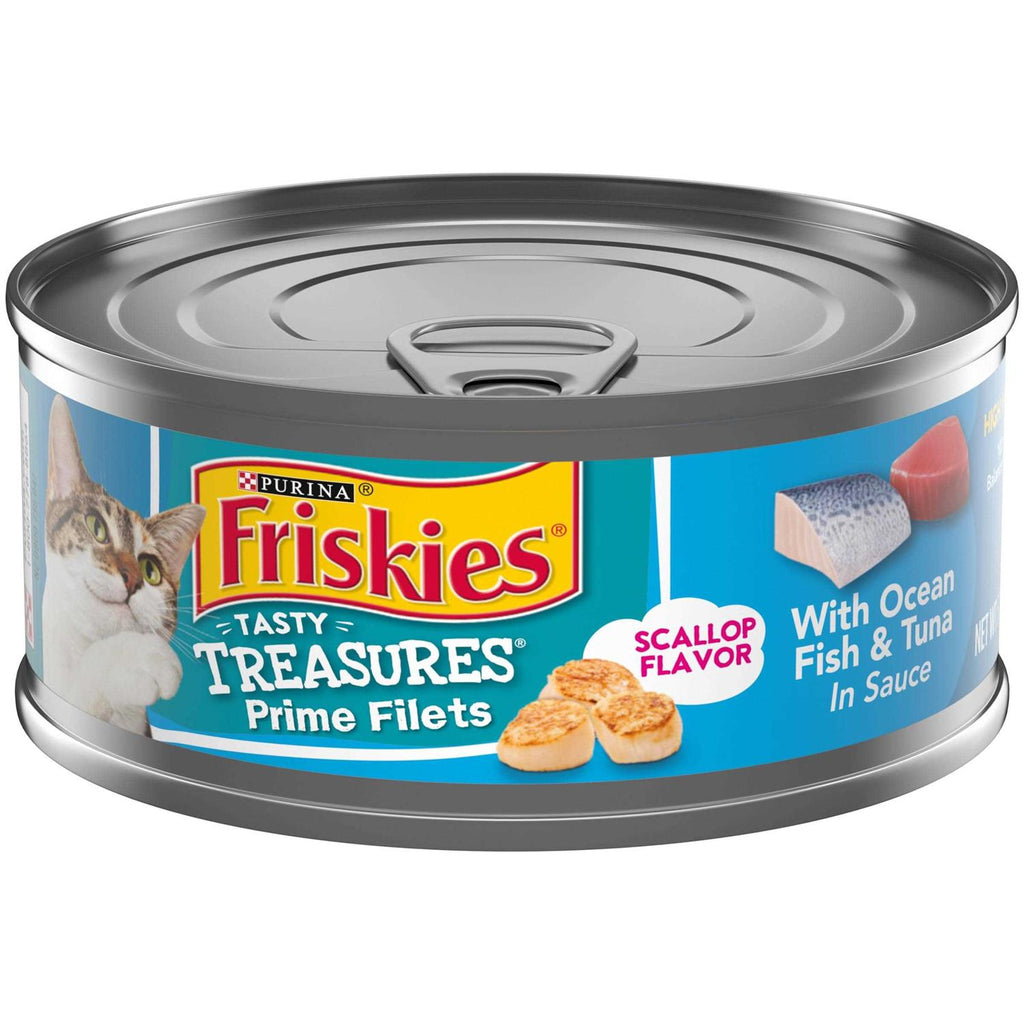 Wet Cat Food with Ocean Fish, Tuna, and Scallop C825059